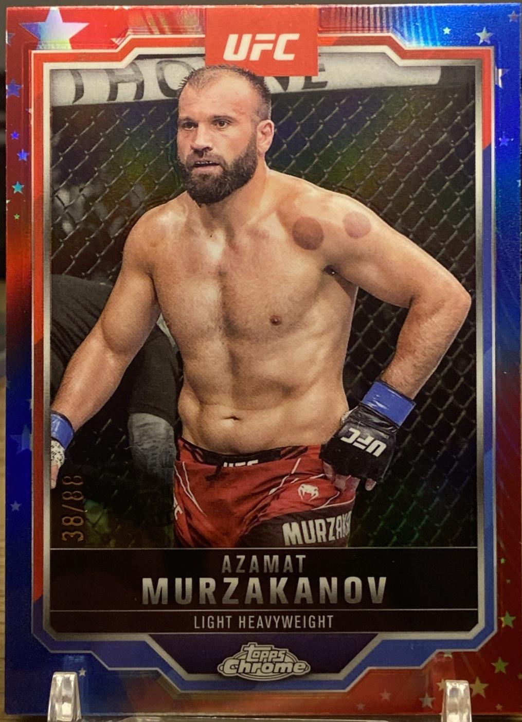 Azamat Murzakanov [Red White Blue Refractor] #168