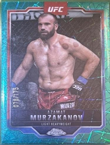 Azamat Murzakanov [Teal Lazer Refractor] #168