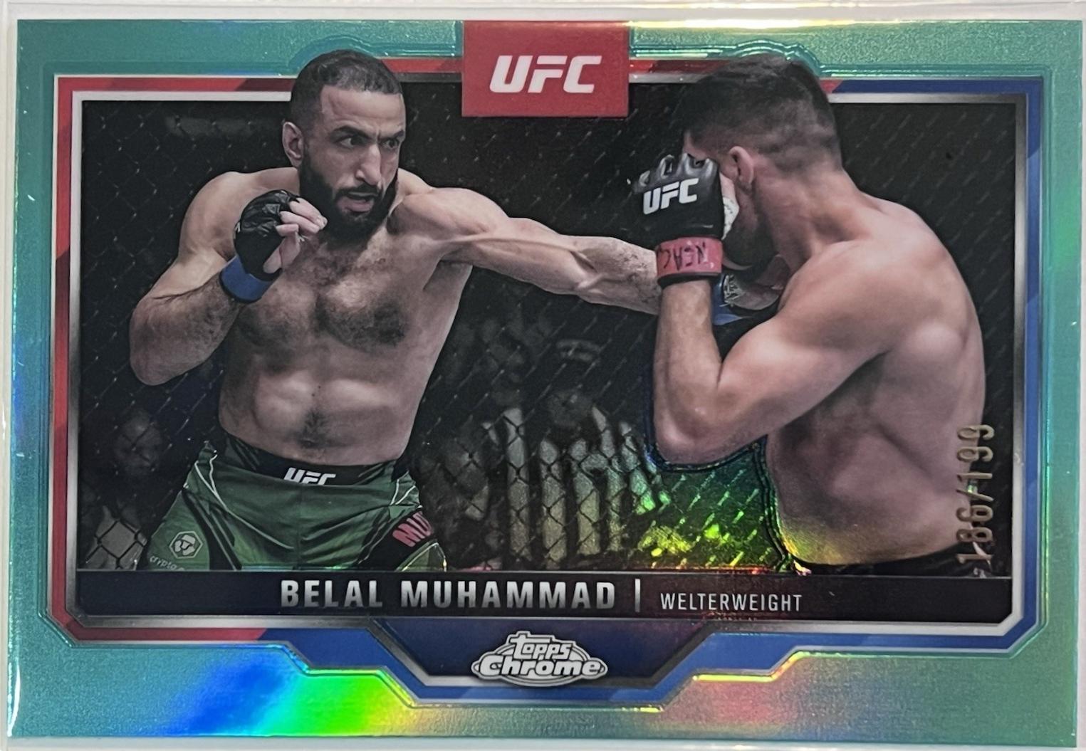 Belal Muhammad [Aqua Refractor] #126