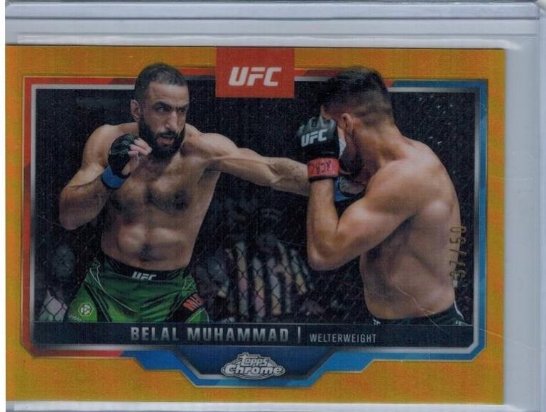 Belal Muhammad [Gold Refractor] #126