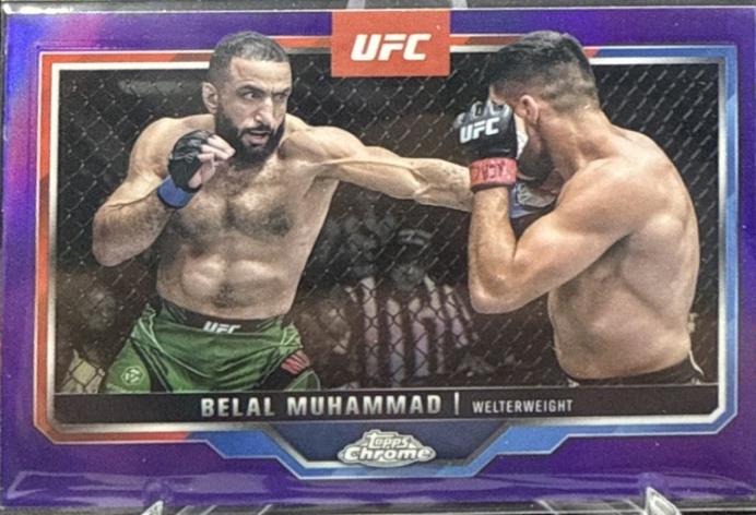 Belal Muhammad [Purple Refractor] #126