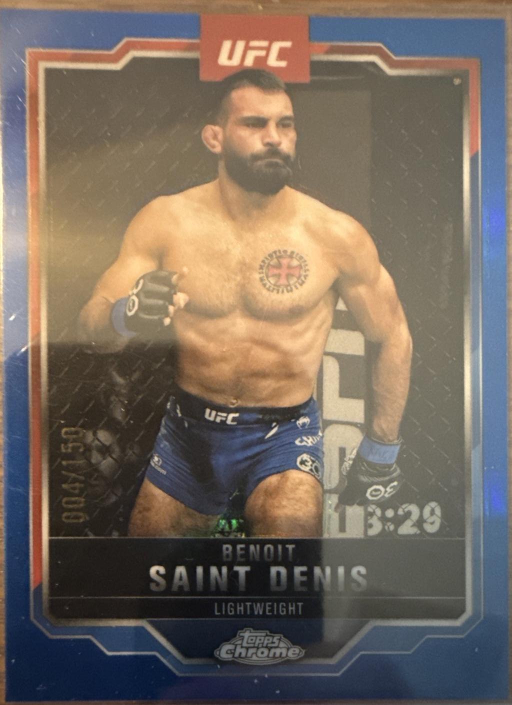 Benoit Saint Denis [Blue Refractor] #162