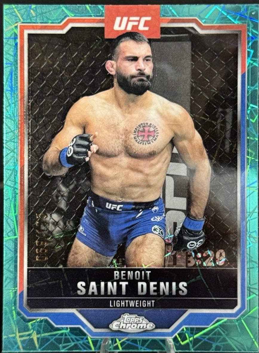 Benoit Saint Denis [Teal Lazer Refractor] #162