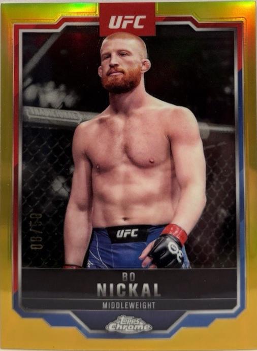 Bo Nickal [Gold Refractor] #76