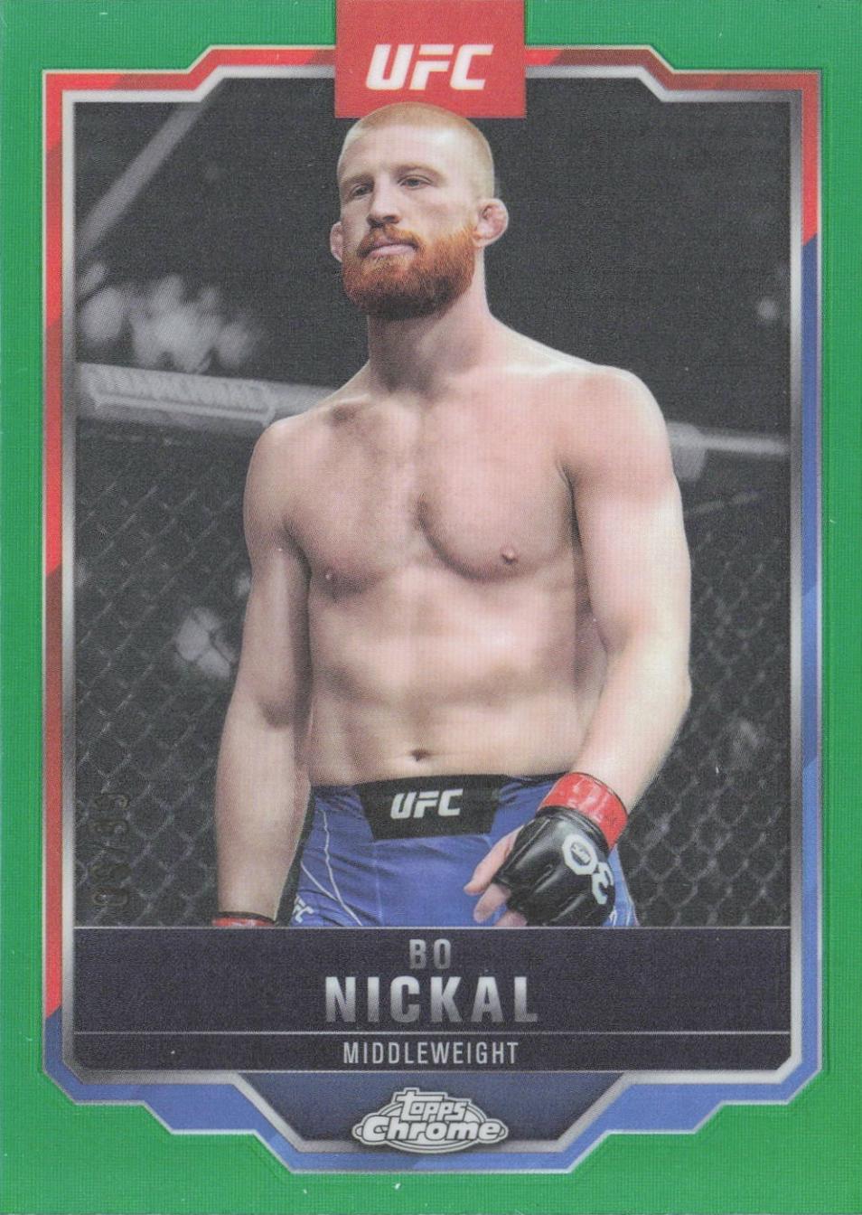 Bo Nickal [Green Refractor] #76
