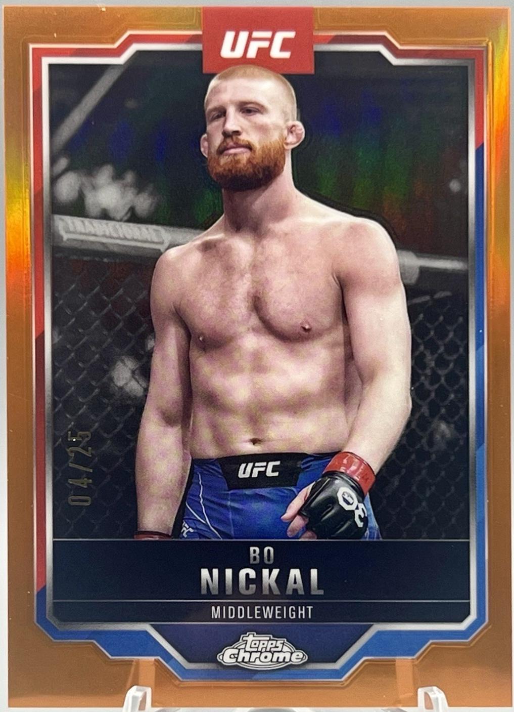 Bo Nickal [Orange Refractor] #76