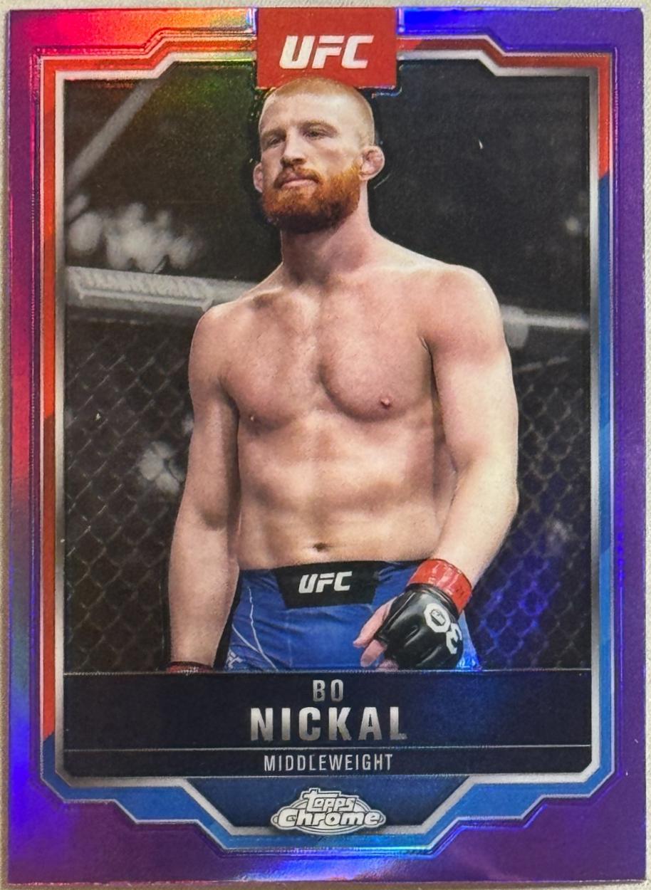 Bo Nickal [Purple Refractor] #76