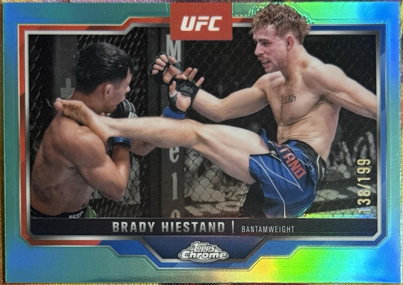 Brady Hiestand [Aqua Refractor] #199