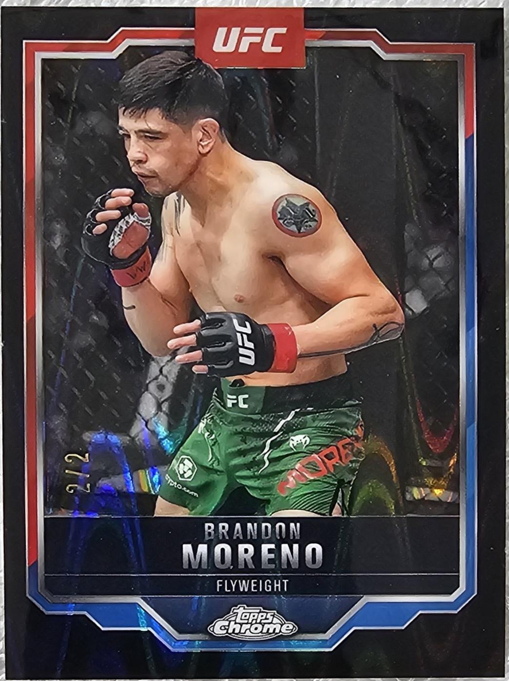 Brandon Moreno [Black Geometric Refractor] #46