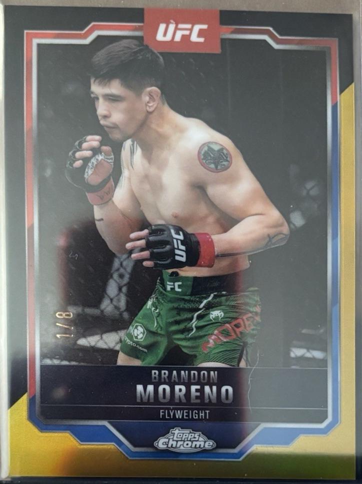 Brandon Moreno [Black Gold Refractor] #46