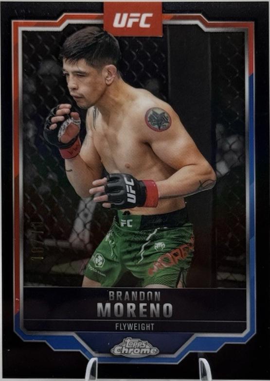 Brandon Moreno [Black Refractor] #46