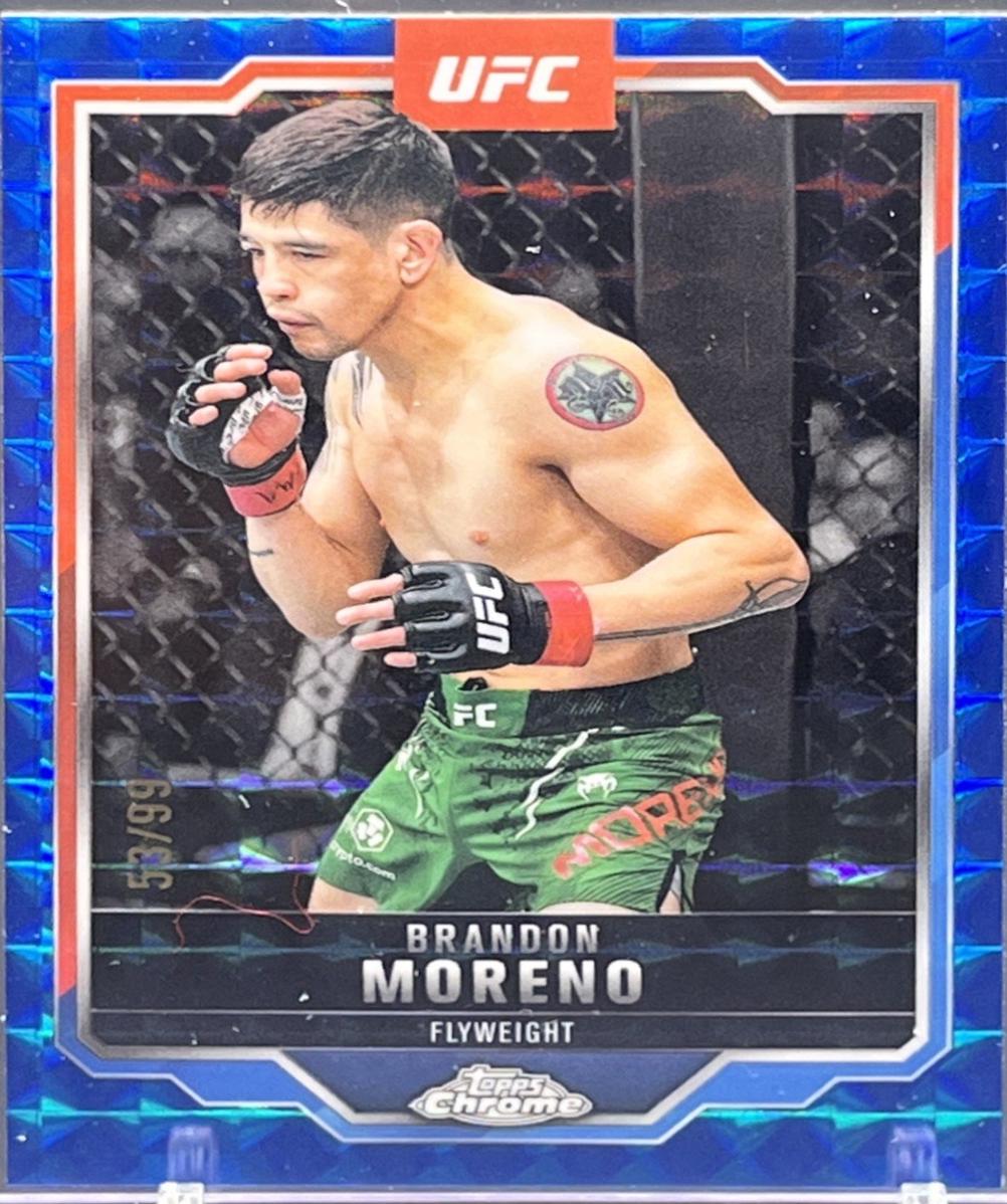 Brandon Moreno [Blue Geometric Refractor] #46