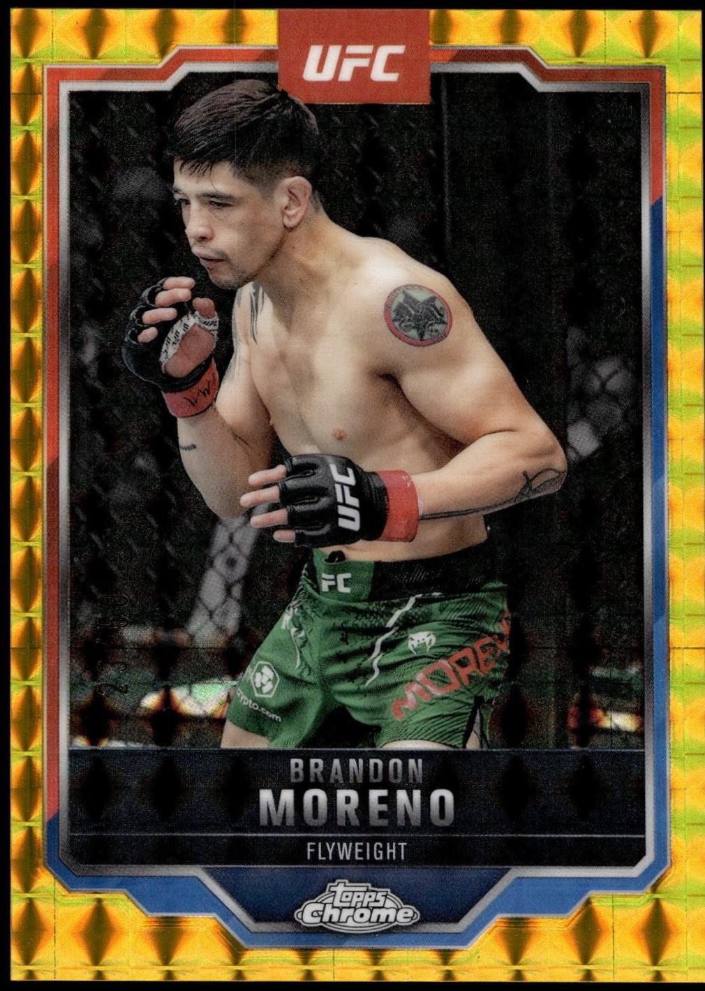 Brandon Moreno [Gold Geometric Refractor] #46