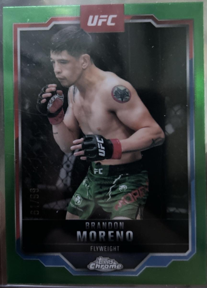 Brandon Moreno [Green Refractor] #46