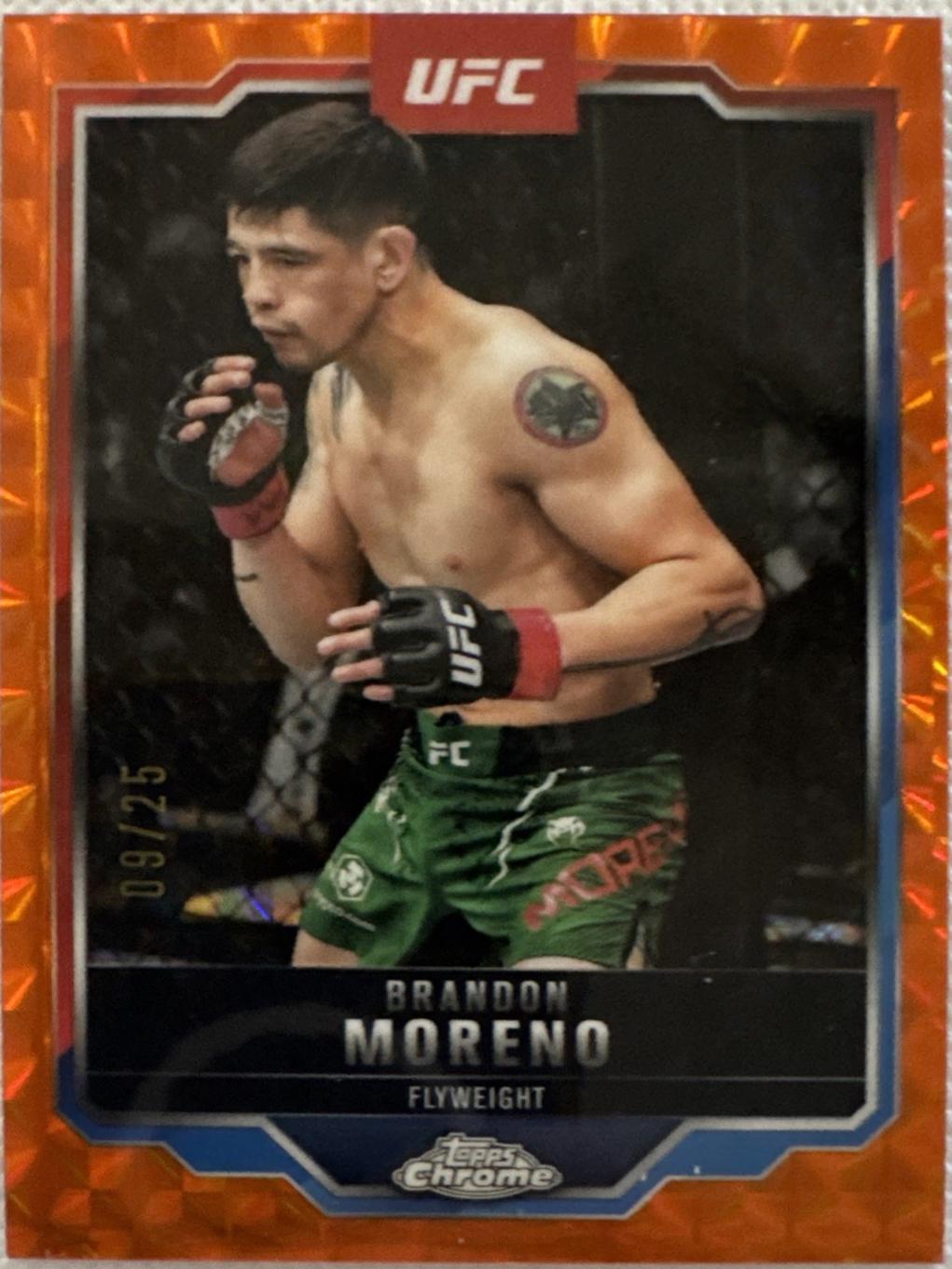 Brandon Moreno [Orange Refractor] #46