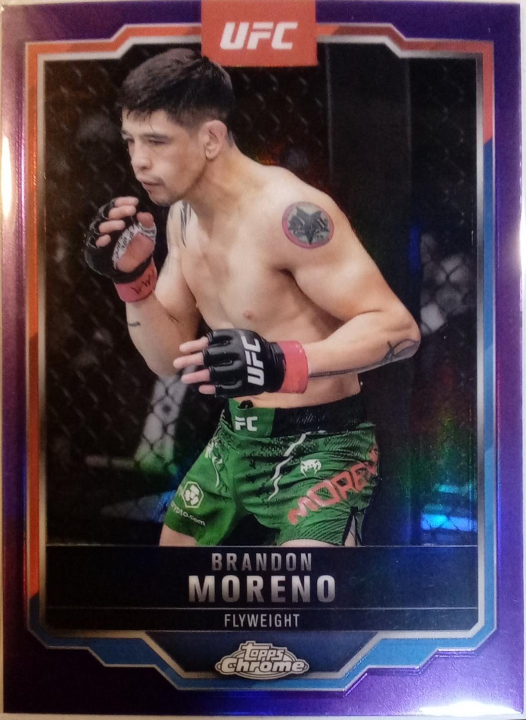 Brandon Moreno [Purple Refractor] #46