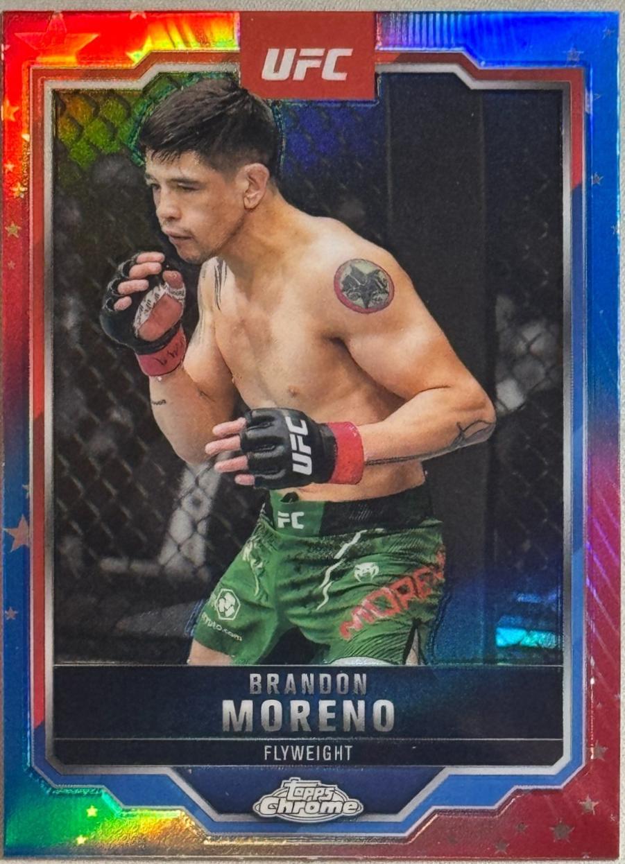 Brandon Moreno [Red Blue Refractor] #46