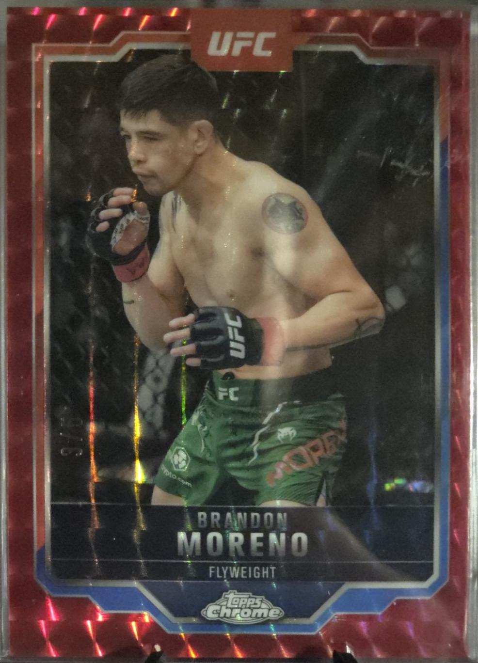 Brandon Moreno [Red Refractor] #46
