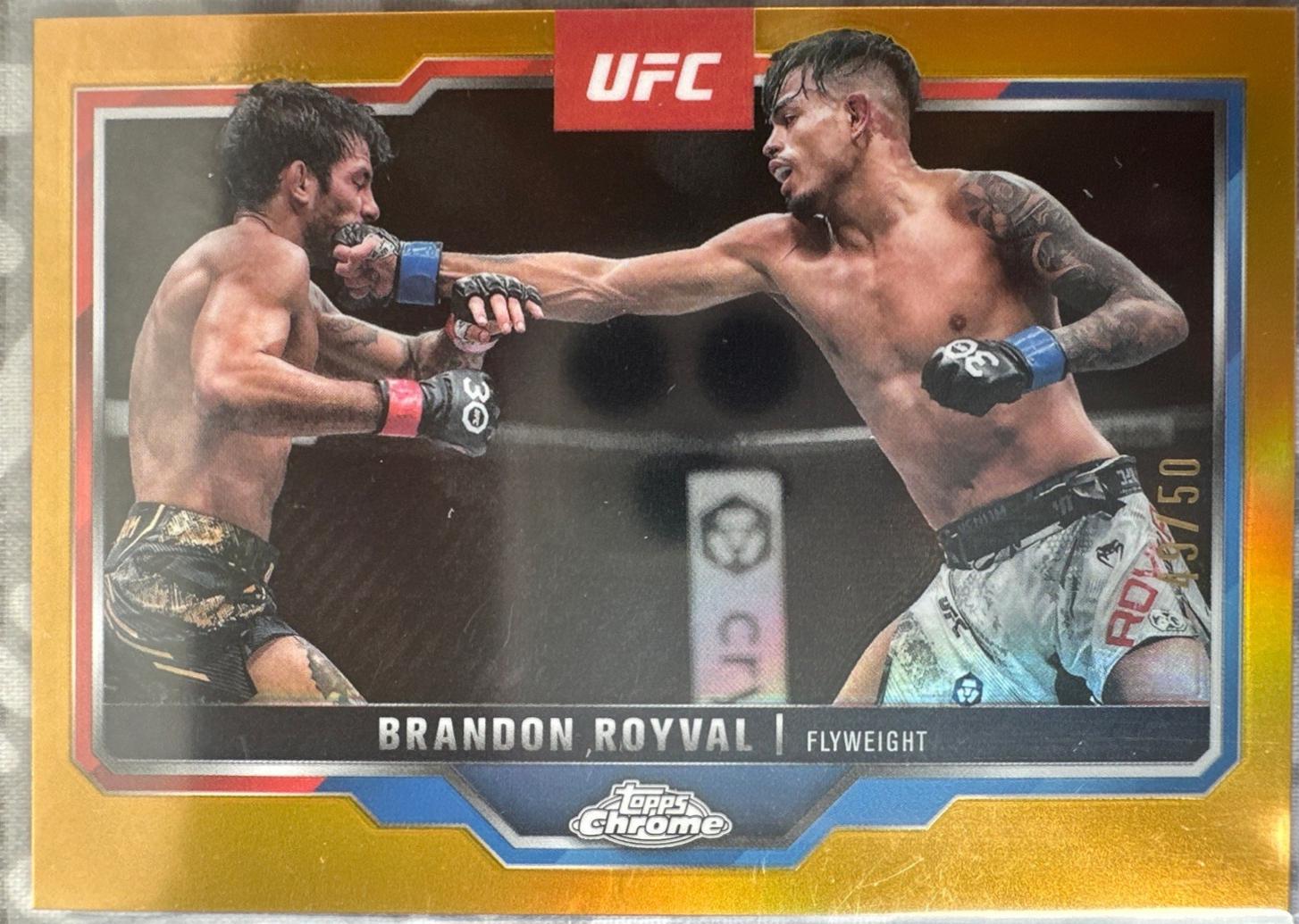 Brandon Royval [Gold Refractor] #152