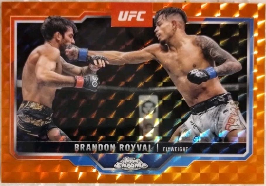 Brandon Royval [Orange Geometric Refractor] #152