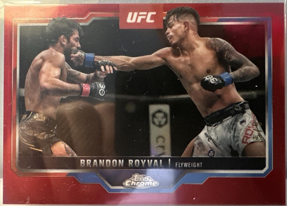 Brandon Royval [Red Geometric Refractor] #152