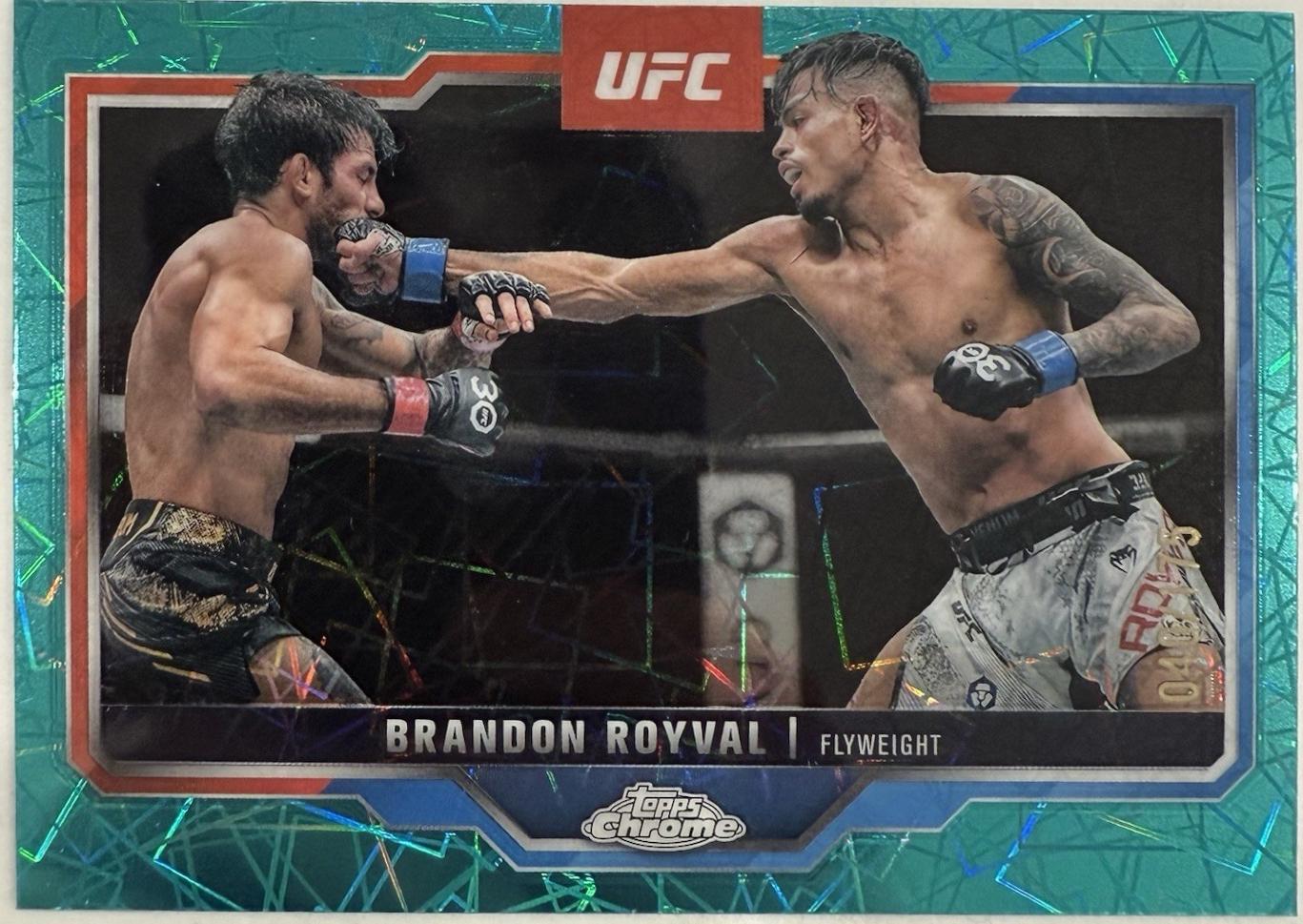 Brandon Royval [Teal Lazer Refractor] #152
