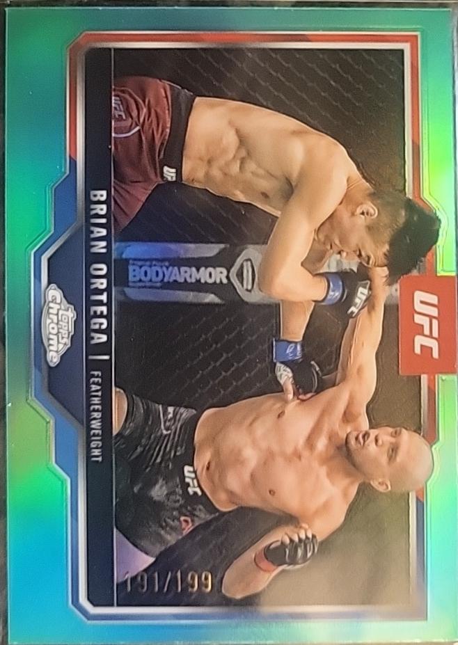 Brian Ortega [Aqua Refractor] #69
