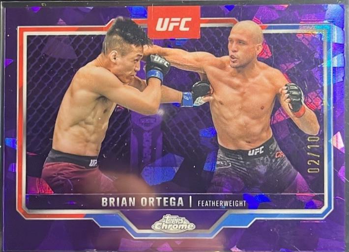 Brian Ortega [Purple Geometric Refractor] #69