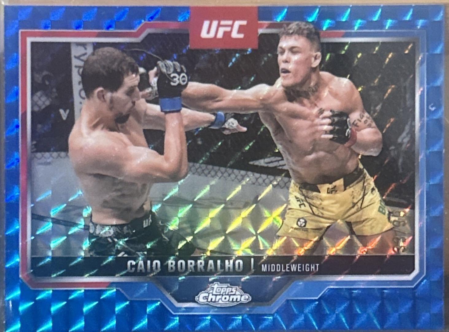 Caio Borralho [Blue Geometric Refractor] #49