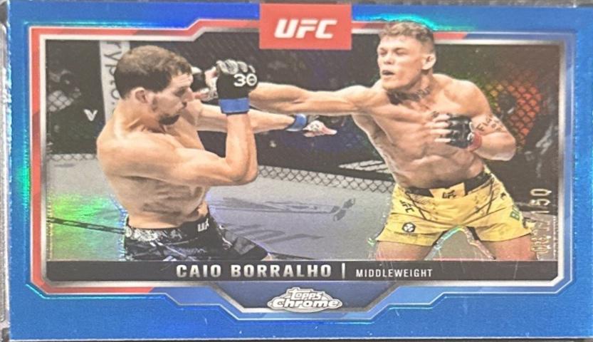 Caio Borralho [Blue Refractor] #49