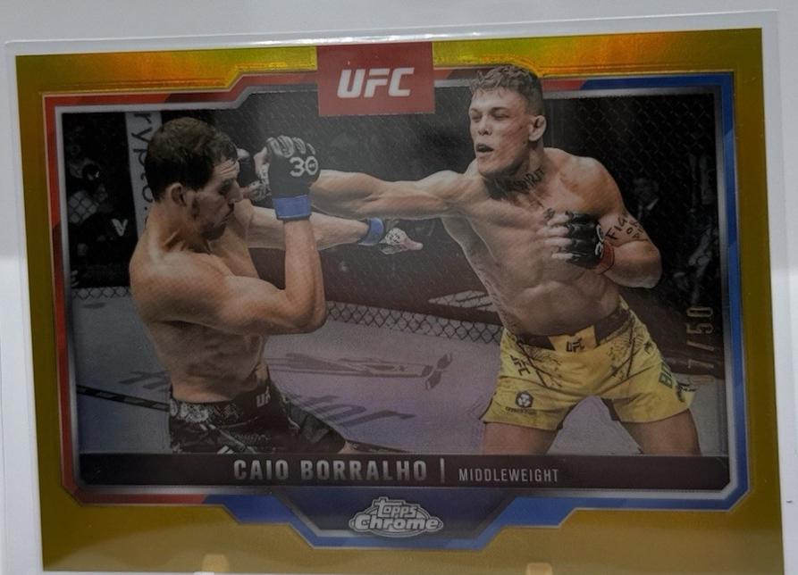 Caio Borralho [Gold Refractor] #49