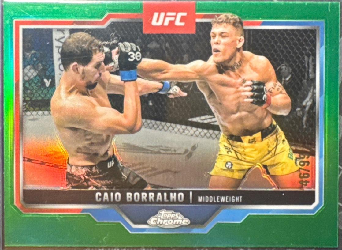 Caio Borralho [Green Refractor] #49
