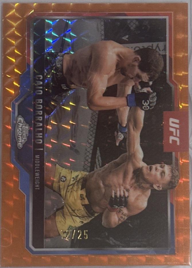 Caio Borralho [Orange Geometric Refractor] #49