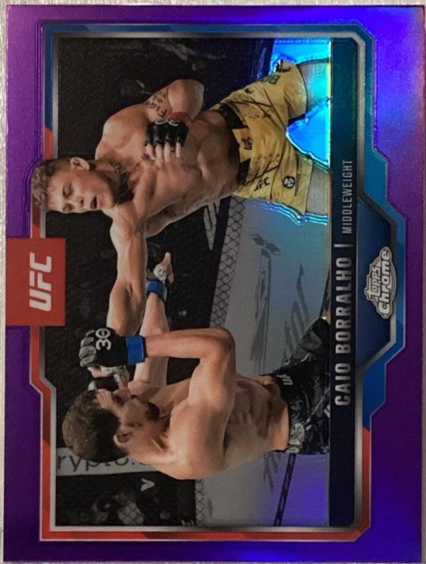 Caio Borralho [Purple Refractor] #49