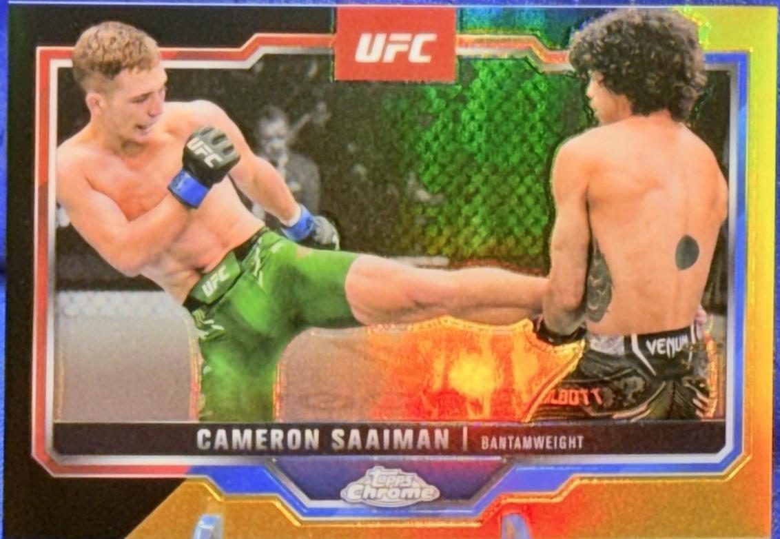 Cameron Saaiman [Black Gold Refractor] #62