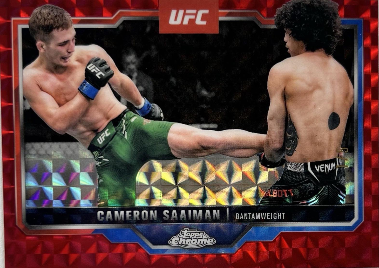 Cameron Saaiman [Red Geometric Refractor] #62