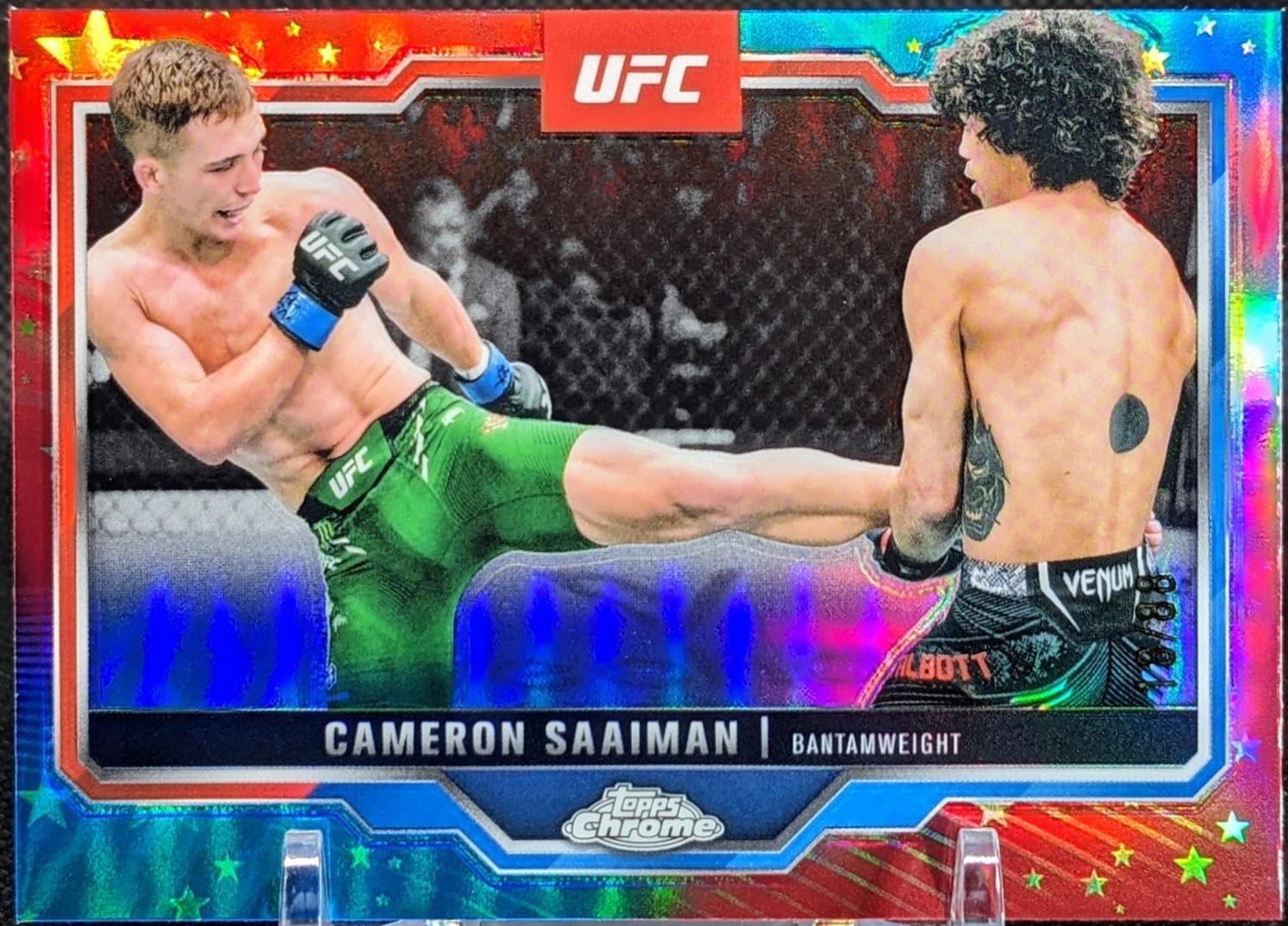 Cameron Saaiman [Red White Blue Refractor] #62