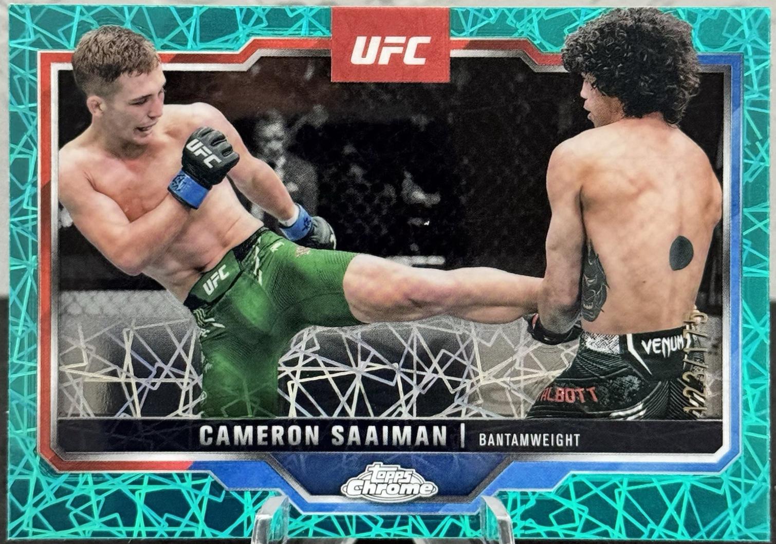 Cameron Saaiman [Teal Lazer Refractor] #62