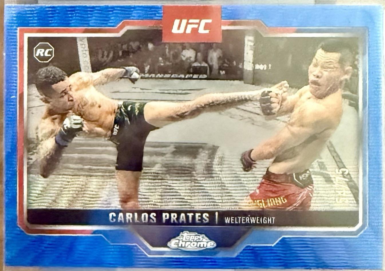 Carlos Prates [Blue Wave Refractor] #40