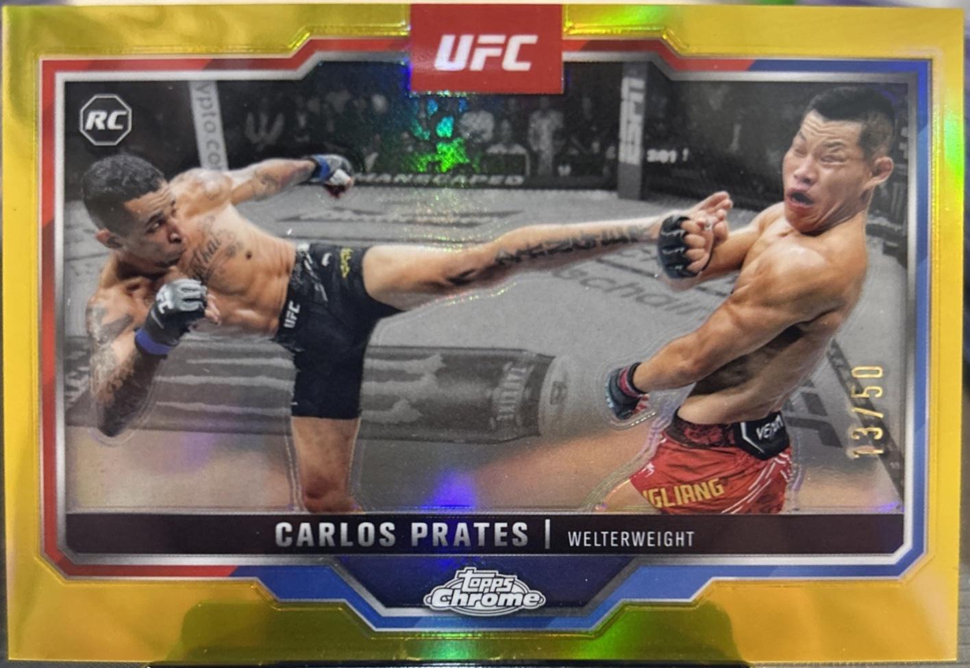 Carlos Prates [Gold Refractor] #40