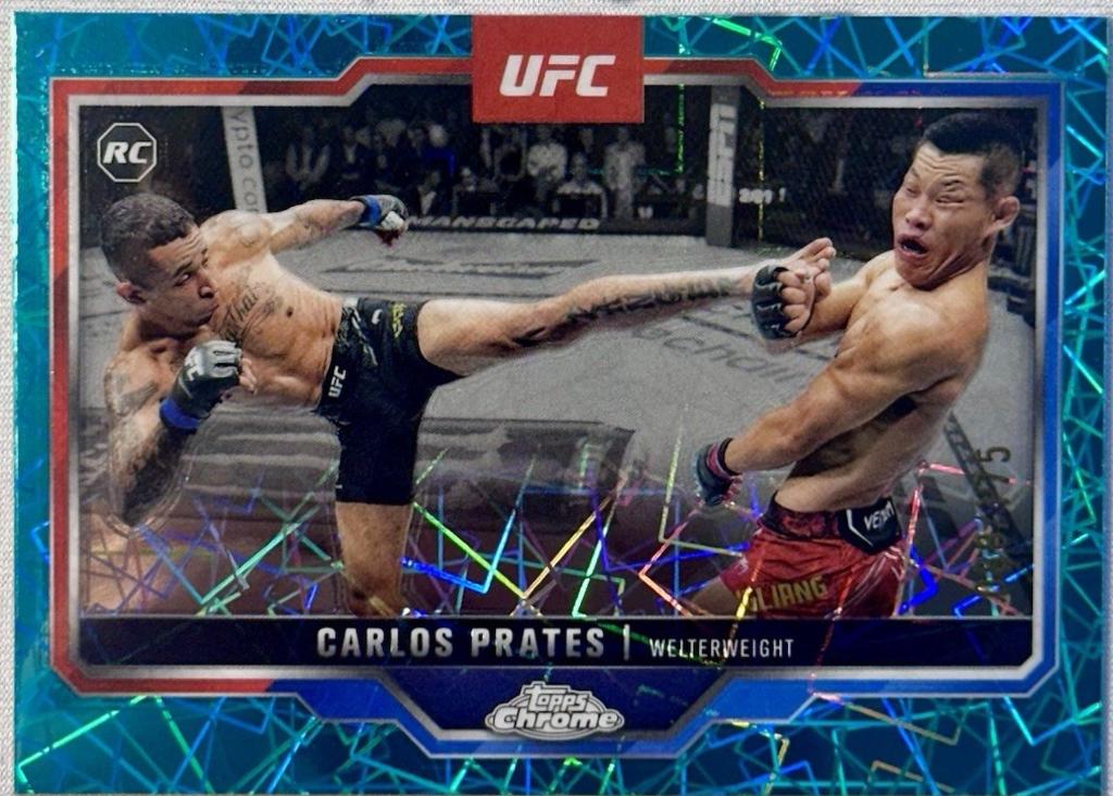 Carlos Prates [Teal Lazer Refractor] #40