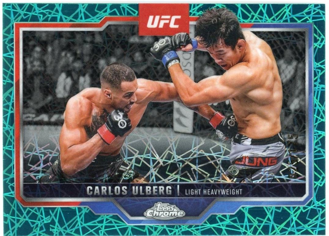 Carlos Ulberg [Teal Lazer Refractor] #198