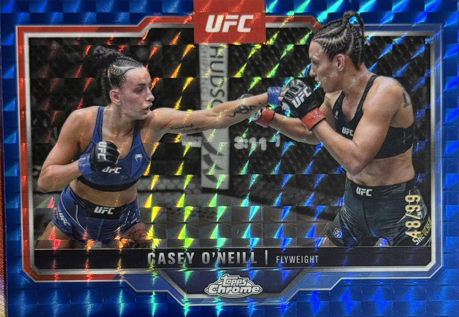 Casey O'Neill [Blue Geometric Refractor] #133