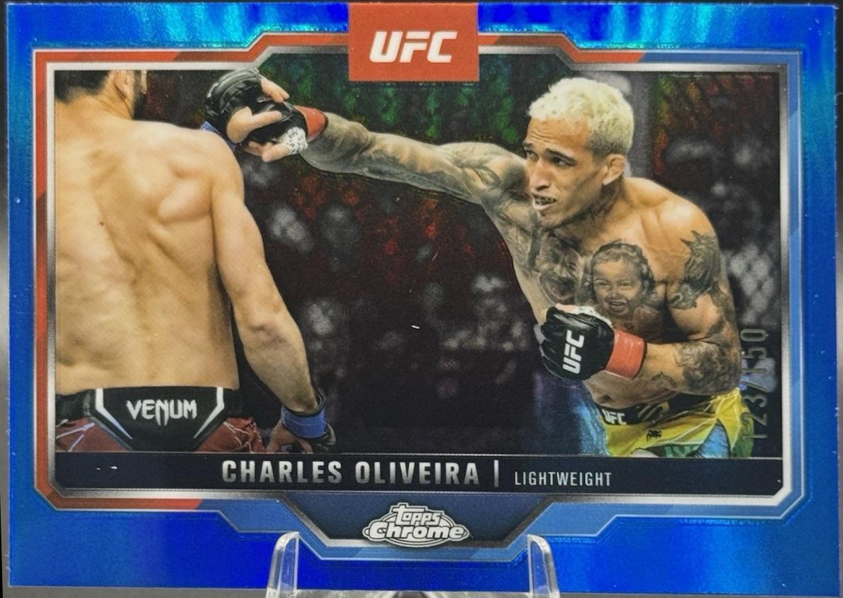 Charles Oliveira [Blue Refractor] #54