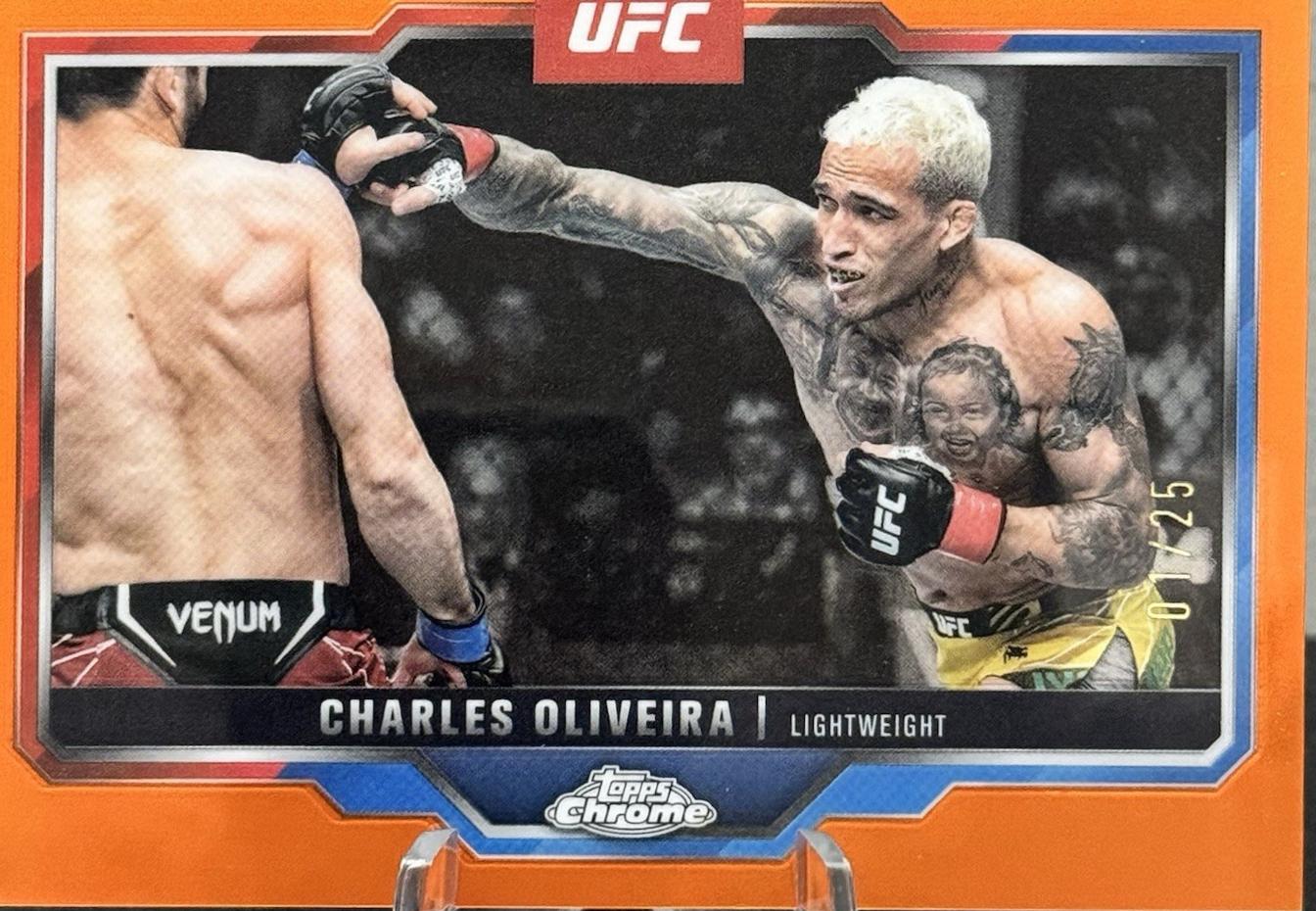 Charles Oliveira [Orange Refractor] #54