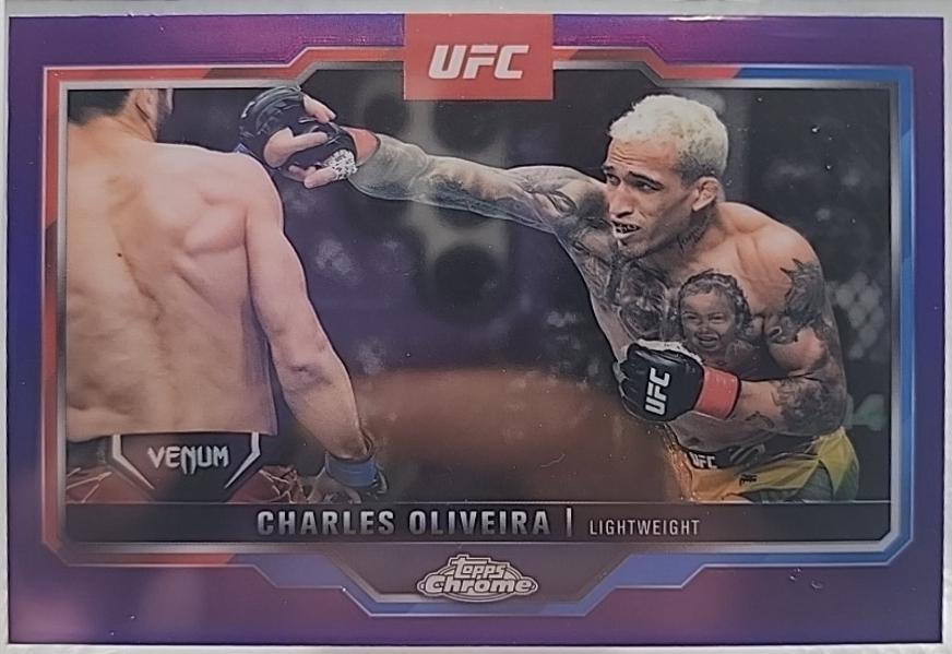 Charles Oliveira [Purple Refractor] #54
