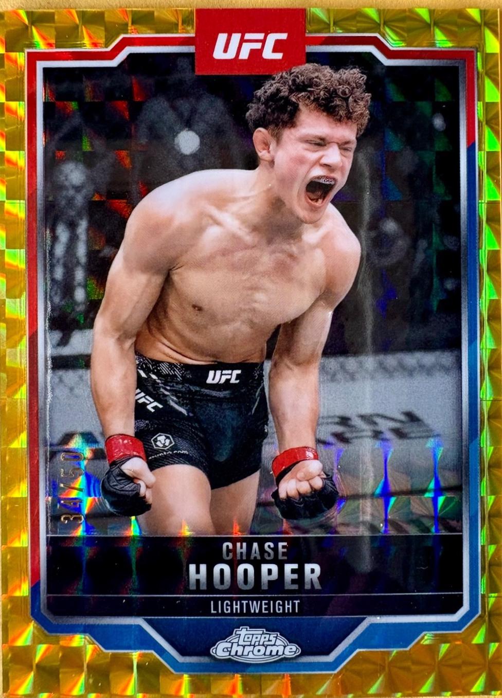 Chase Hooper [Gold Geometric Refractor] #17