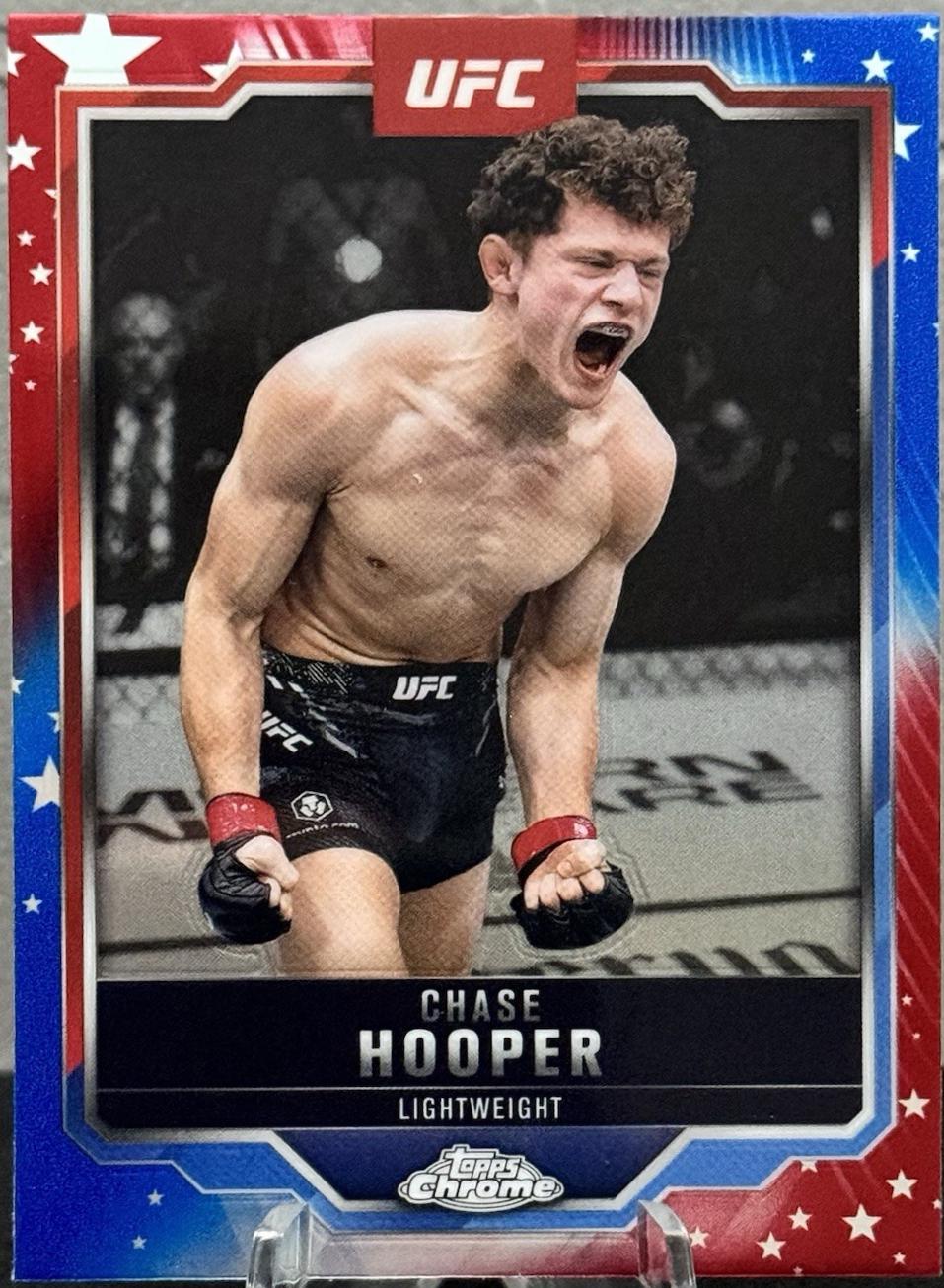 Chase Hooper [Red Blue Refractor] #17