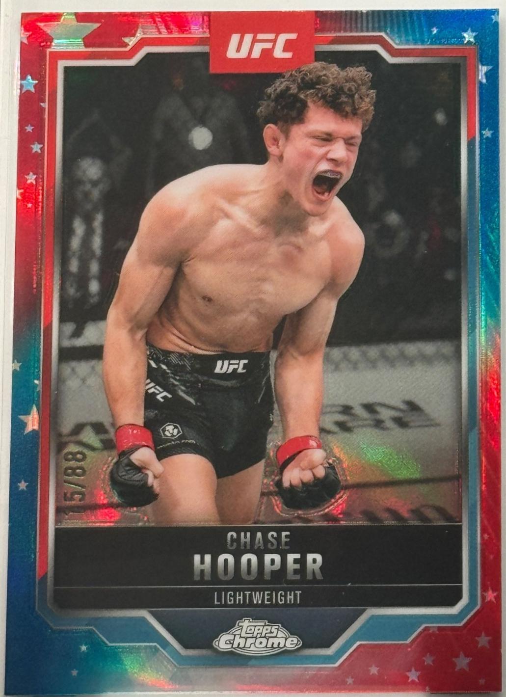 Chase Hooper [Red White Blue Refractor] #17