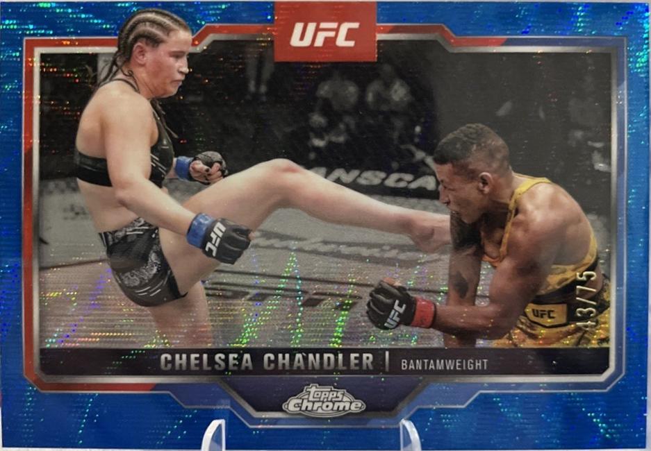 Chelsea Chandler [Blue Wave Refractor] #79